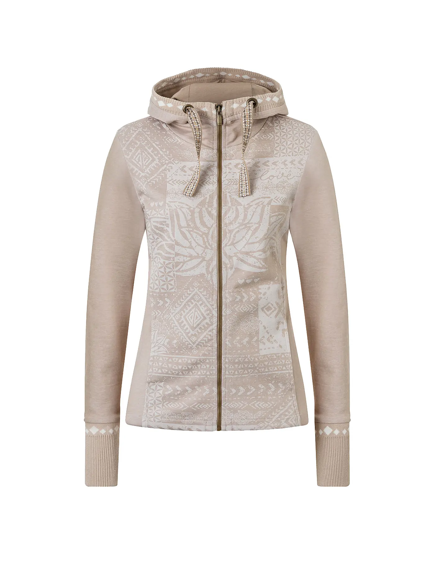 THE SPIRIT OF OM | Damen Yoga Sweatjacke | 